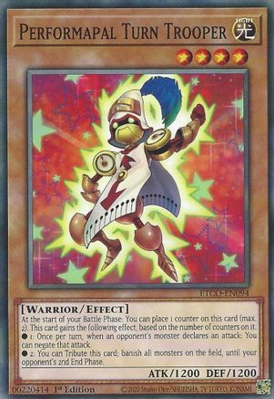 Performapal Turn Trooper (ETCO-EN094) - Common - 1st Edition - Eternity Code