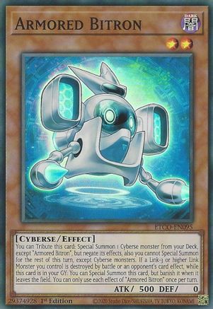 Armored Bitron (ETCO-EN095) - Super Rare - 1st Edition - Eternity Code