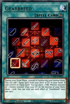 Gearbreed (TOCH-EN016) - Rare - Toon Chaos