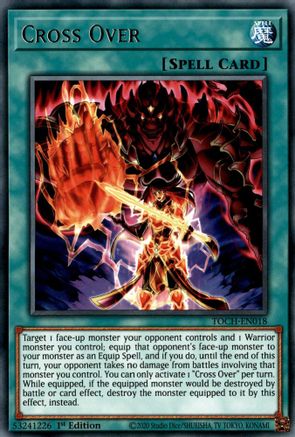 Cross Over (TOCH-EN018) - Rare - Toon Chaos