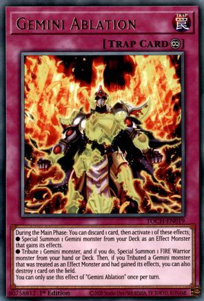 Gemini Ablation (TOCH-EN019) - Rare - Toon Chaos