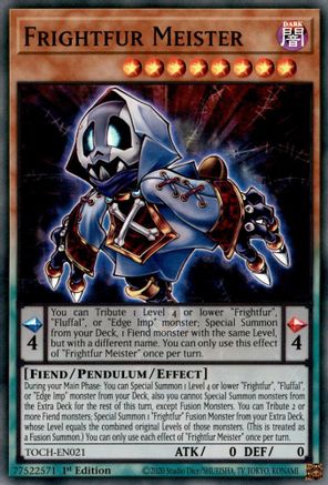 Frightfur Meister (TOCH-EN021) - Super Rare - Toon Chaos
