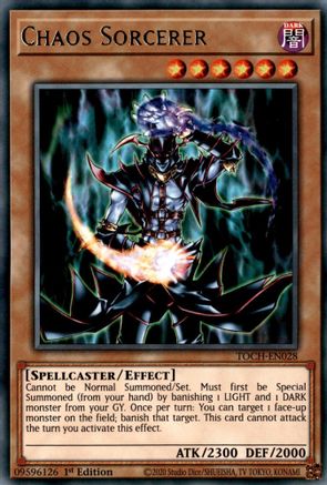 Chaos Sorcerer (TOCH-EN028) - Rare - Toon Chaos