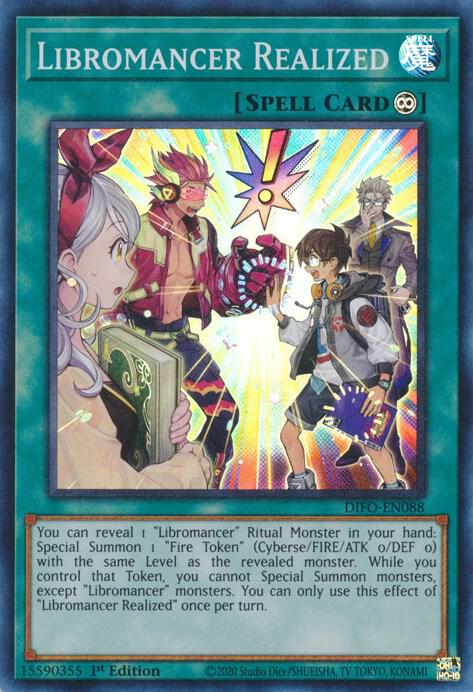 Libromancer Realized DIFO-EN088 (Dimension Force)  - 1st Edition
