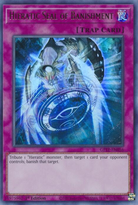 Hieratic Seal of Banishment GFTP-EN056 (Ghosts From the Past)  - 1st Edition