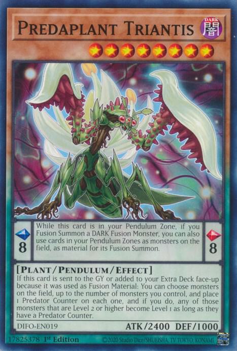 Predaplant Triantis DIFO-EN019 (Dimension Force)  - 1st Edition