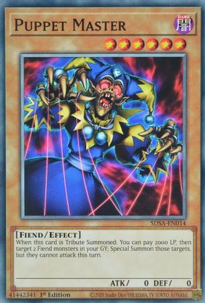 Puppet Master (SDSA-EN014) - Common - 1st Edition - Structure Deck: Sacred Beasts