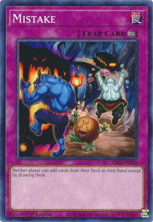 Mistake (SDSA-EN039) - Common - Structure Deck: Sacred Beasts