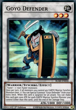 Goyo Defender (BLAR-EN058) - Ultra Rare - Battles of Legend: Armageddon