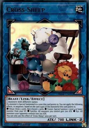 Cross-Sheep (BLAR-EN092) - Ultra Rare - 1st Edition - Battles of Legend: Armageddon