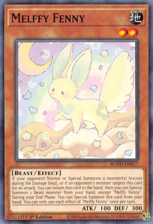 Melffy Fenny (ROTD-EN017) - Common - 1st Edition - Rise of the Duelist