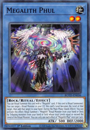 Megalith Phul (ROTD-EN036) - Common - 1st Edition - Rise of the Duelist
