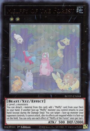 Melffy of the Forest (ROTD-EN044) - Ultra Rare - 1st Edition - Rise of the Duelist