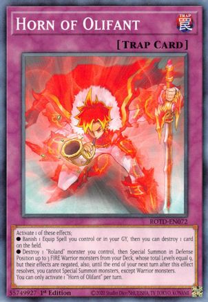 Horn of Olifant (ROTD-EN072) - Common - 1st Edition - Rise of the Duelist