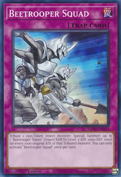 Beetrooper Squad MP22-EN242 (2022 Tin of the Pharaoh's Gods)  - 1st Edition