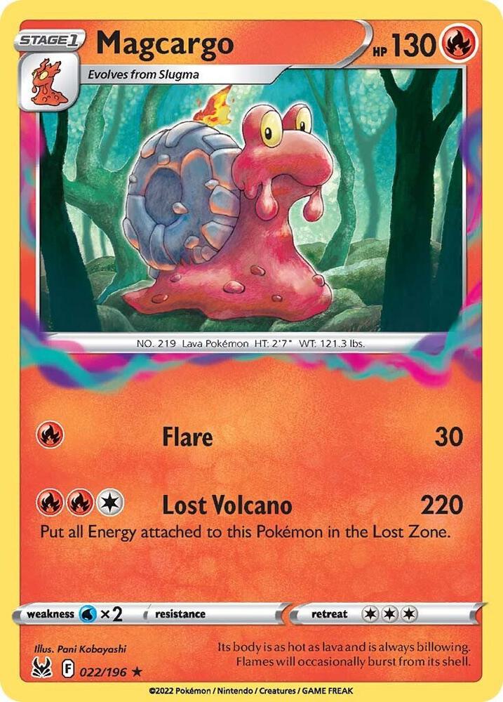 Magcargo 022/196 (SWSH11: Lost Origin) 