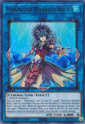 Marincess Marbled Rock (MP20-EN120) - Ultra Rare - 1st Edition - 2020 Tin of Lost Memories
