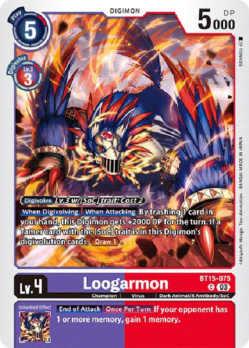 Loogarmon BT15-075 C (Exceed Apocalypse) 