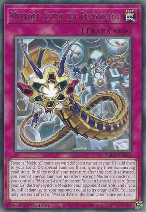 Meklord Astro the Eradicator (LED7-EN022) - Rare - Unlimited - Legendary Duelists: Rage of Ra