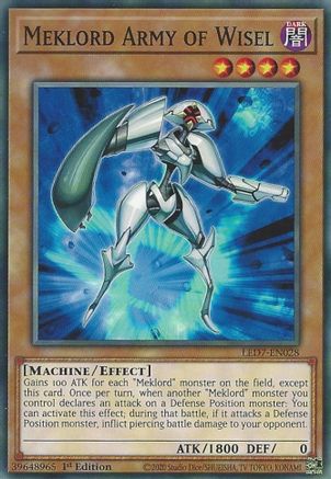 Meklord Army of Wisel (LED7-EN028) - Common - Unlimited - Legendary Duelists: Rage of Ra