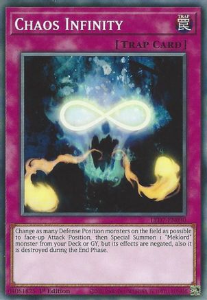 Chaos Infinity (LED7-EN030) - Common - Legendary Duelists: Rage of Ra