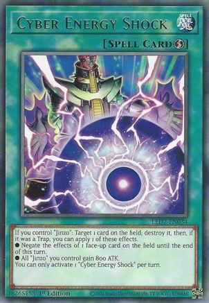 Cyber Energy Shock (LED7-EN034) - Rare - Unlimited - Legendary Duelists: Rage of Ra