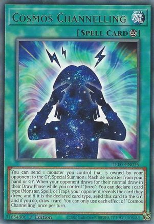 Cosmos Channelling (LED7-EN036) - Rare - Unlimited - Legendary Duelists: Rage of Ra