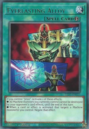 Everlasting Alloy (LED7-EN037) - Rare - Unlimited - Legendary Duelists: Rage of Ra