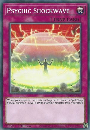 Psychic Shockwave (LED7-EN045) - Common - Legendary Duelists: Rage of Ra