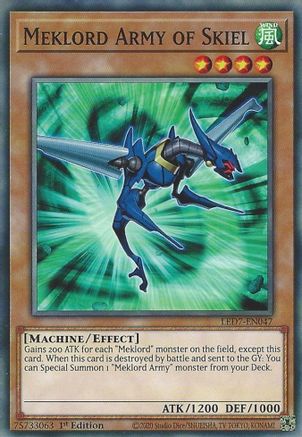Meklord Army of Skiel (LED7-EN047) - Common - Unlimited - Legendary Duelists: Rage of Ra