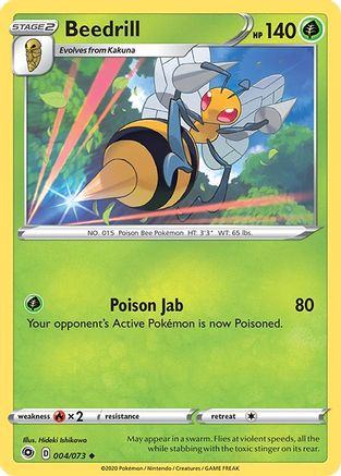 Beedrill 4/73  - Uncommon - Champion's Path