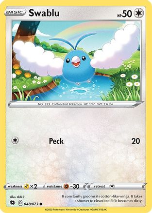 Swablu 48/73  - Common - Champion's Path