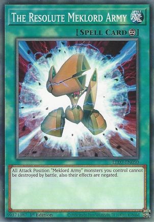 The Resolute Meklord Army (LED7-EN050) - Common - Legendary Duelists: Rage of Ra