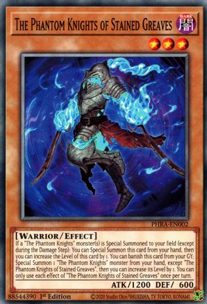 The Phantom Knights of Stained Greaves (PHRA-EN002) - Common - 1st Edition - Phantom Rage