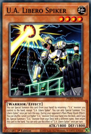 U.A. Libero Spiker (PHRA-EN018) - Common - Phantom Rage