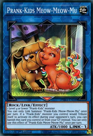Prank-Kids Meow-Meow-Mu (PHRA-EN049) - Super Rare - Phantom Rage