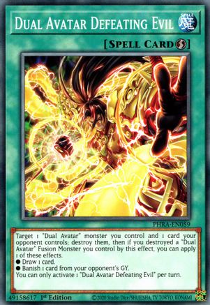 Dual Avatar Defeating Evil (PHRA-EN059) - Common - Phantom Rage