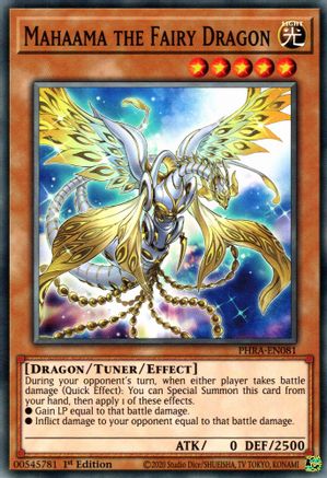 Mahaama the Fairy Dragon (PHRA-EN081) - Common - 1st Edition - Phantom Rage