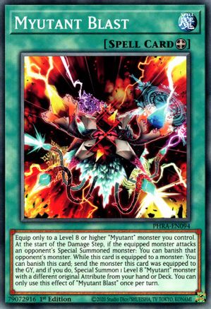 Myutant Blast (PHRA-EN094) - Common - 1st Edition - Phantom Rage