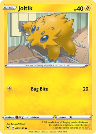 Joltik 55/185  - Common - SWSH04: Vivid Voltage