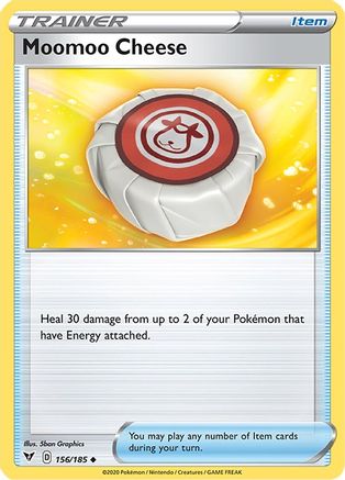 Moomoo Cheese 156/185  - Uncommon - SWSH04: Vivid Voltage