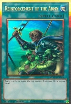 Reinforcement of the Army (MAGO-EN046) - Premium Gold Rare - Maximum Gold