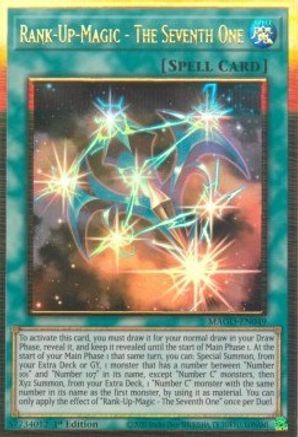 Rank-Up-Magic - The Seventh One (MAGO-EN049) - Premium Gold Rare - Maximum Gold