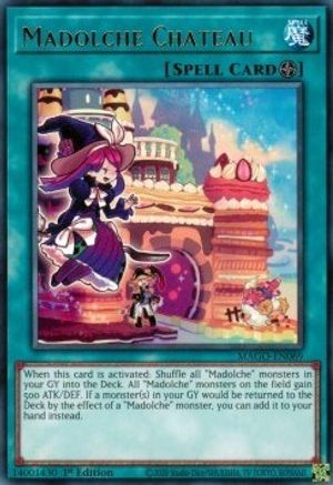Madolche Chateau (MAGO-EN069) - Rare - Maximum Gold