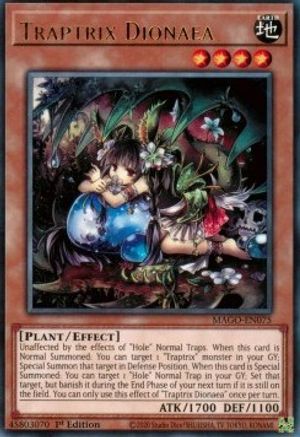 Traptrix Dionaea (MAGO-EN075) - Rare - Maximum Gold