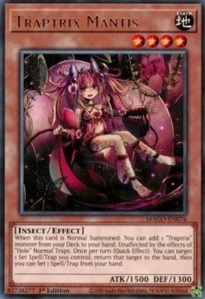 Traptrix Mantis (MAGO-EN076) - Rare - Maximum Gold