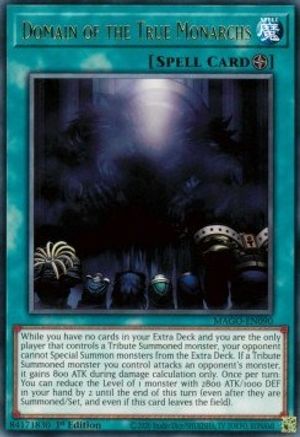 Domain of the True Monarchs (MAGO-EN090) - Rare - Maximum Gold