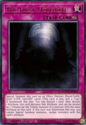 The First Monarch (MAGO-EN091) - Rare - Maximum Gold