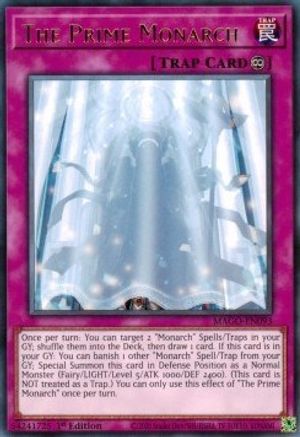 The Prime Monarch (MAGO-EN093) - Rare - Maximum Gold