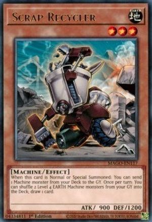 Scrap Recycler (MAGO-EN117) - Rare - Maximum Gold